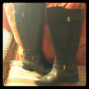 Leather Naturalizer tall boots! Size 7